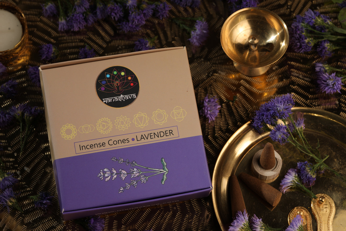 Lavender Incense Cone