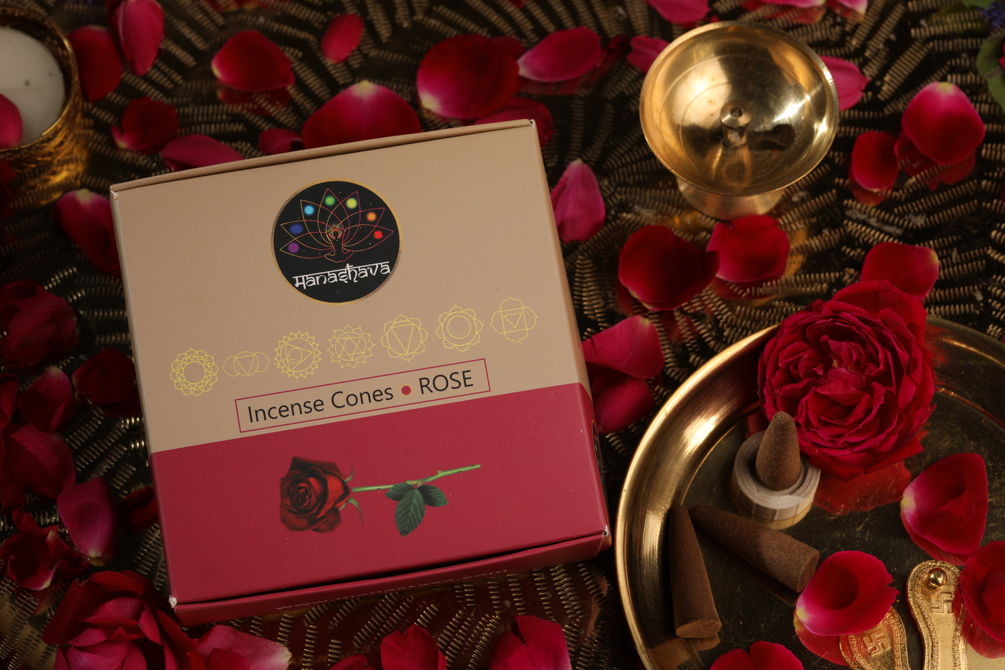 Rose Incense Cone